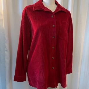 L.L. bean corduroy blouse